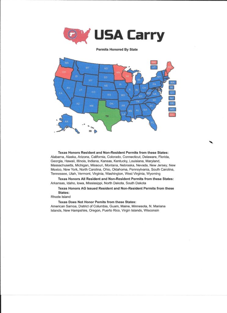 DID YOU KNOW? Concealed Carry Permits - TXS2 Training